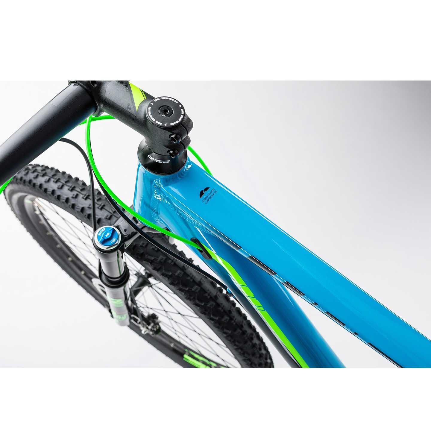 Cube Ltd Sl 2x Blue N Green 2017 Cube LTD SL 2017 maastopyörä - Rtech
